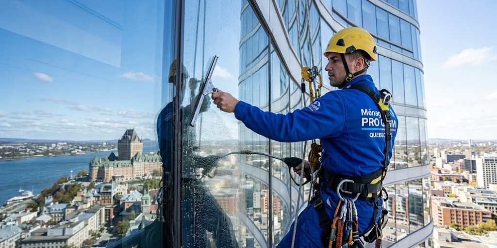 Lavage de Vitres en Hauteur 